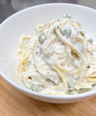 Carbonara Cream Sauce with Bacon