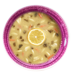 Lemon, Chicken & Orzo Soup