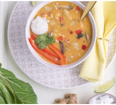 Thai Style Coconut Chicken Soup