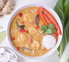 Thai Style Coconut Shrimp Soup