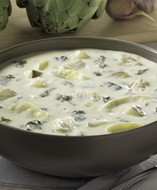 Chicken Artichoke Florentine Soup