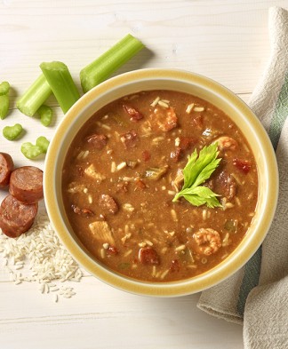 Clam Shack Gumbo with Sausage, Chicken & Shrimp