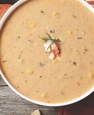 Rip Roarin Crab & Corn Chowder