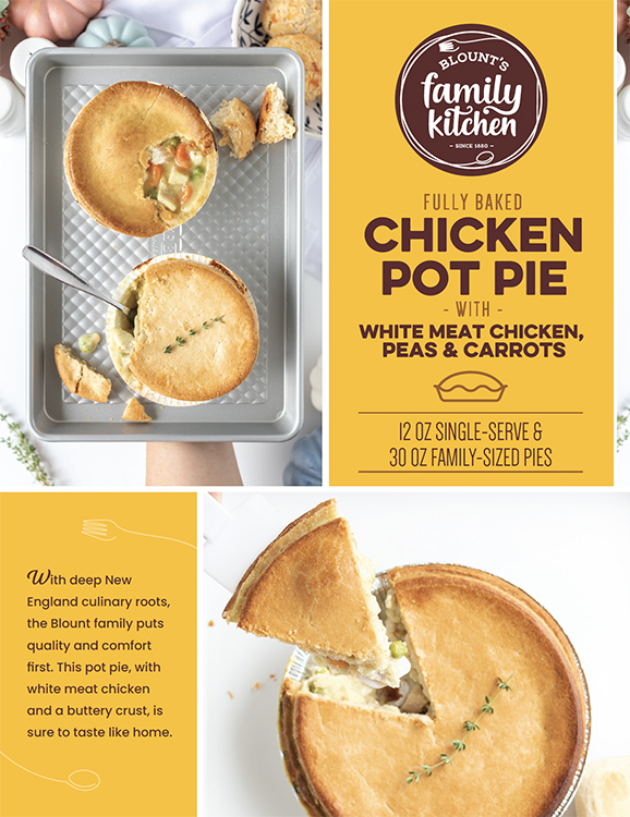 Blount's Family Kitchen Chicken Pot Pie